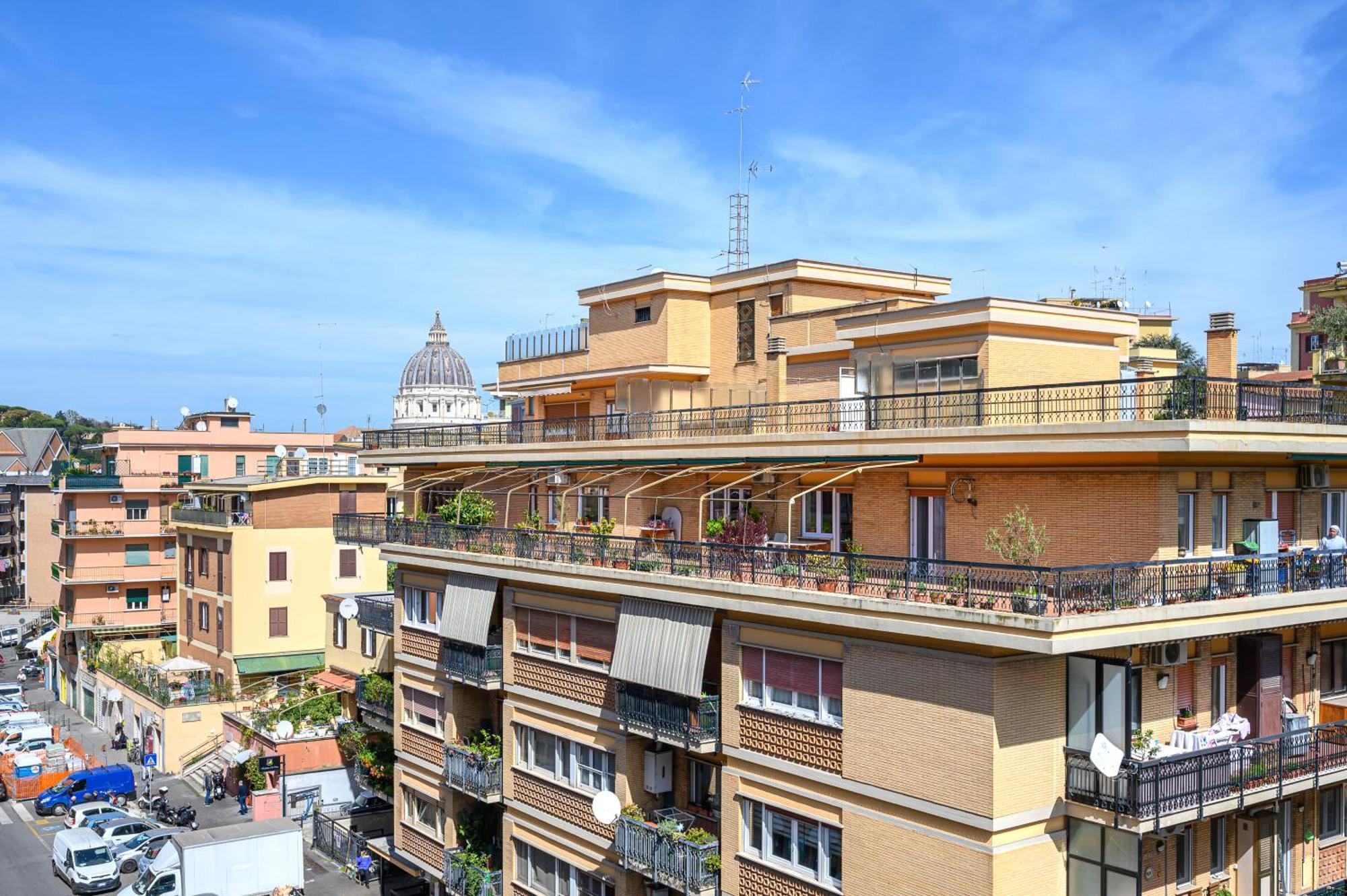 Domus Vatican View - San Pietro Rome Buitenkant foto